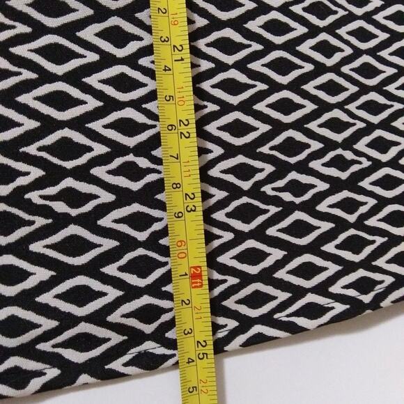 Reversible Graphic Tribal Print Blazer Button Front Jacket Boxy Fit Button Down - Picture 10 of 10